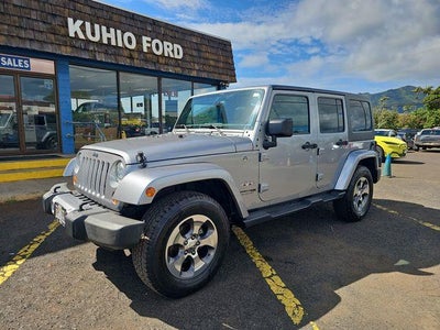2018 Jeep Wrangler JK Unlimited 4X4 Sahara 4DR SUV