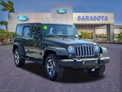 Photo of a 2016 Jeep Wrangler Unlimited 4X4 Sahara 4DR SUV for sale