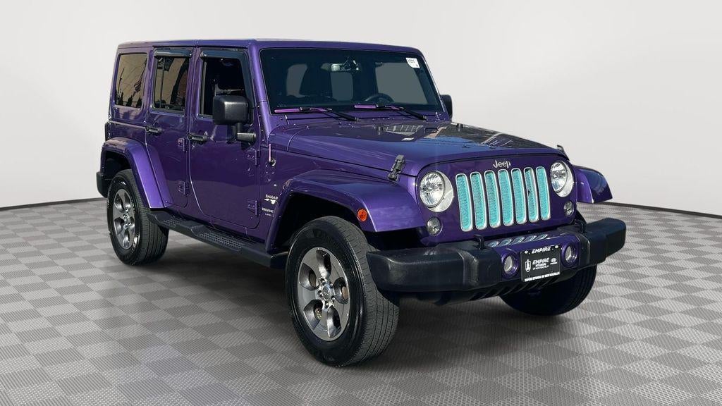 Preowned 2018 Jeep Wrangler JK Unlimited Sahara for Sale