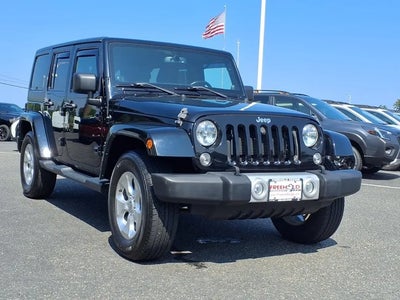 2014 Jeep Wrangler Unlimited 4X4 Sahara 4DR SUV