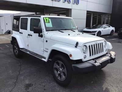 2017 Jeep Wrangler Unlimited 4X4 Sahara 4DR SUV