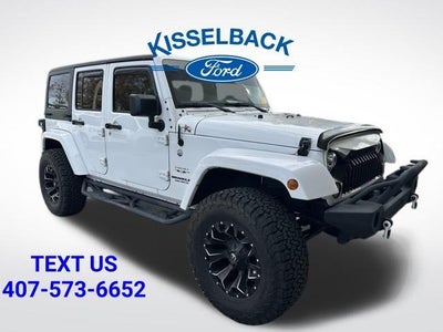 2017 Jeep Wrangler Unlimited 4X4 Sahara 4DR SUV