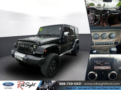 2012 Jeep Wrangler Unlimited 4X4 Sahara 4DR SUV