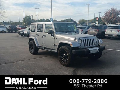 2014 Jeep Wrangler Unlimited 4X4 Sahara 4DR SUV