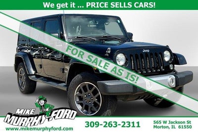 2014 Jeep Wrangler Unlimited 4X4 Sahara 4DR SUV