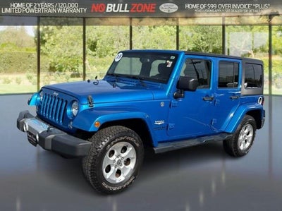 2015 Jeep Wrangler Unlimited 4X4 Sahara 4DR SUV