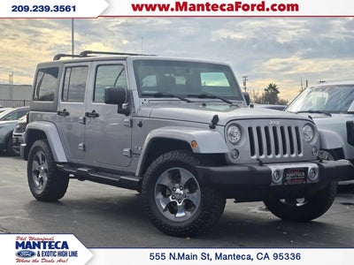 2017 Jeep Wrangler Unlimited 4X4 Sahara 4DR SUV