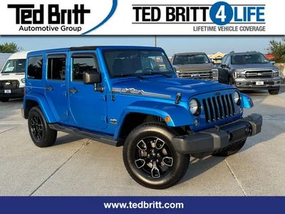 Photo of a 2014 Jeep Wrangler Unlimited 4X4 Sahara 4DR SUV for sale