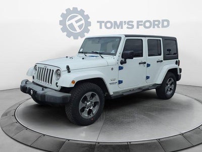 2017 Jeep Wrangler Unlimited 4X4 Sahara 4DR SUV