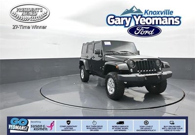 2017 Jeep Wrangler Unlimited 4X4 Sahara 4DR SUV