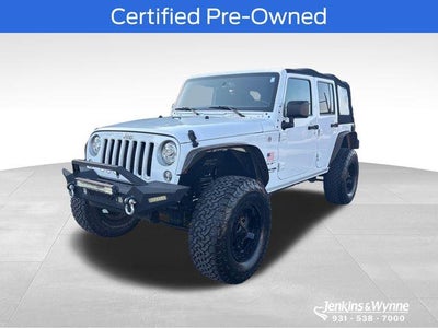 2018 Jeep Wrangler JK Unlimited 4X4 Sahara 4DR SUV