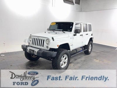2014 Jeep Wrangler Unlimited 4X4 Sahara 4DR SUV