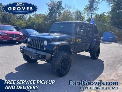 2017 Jeep Wrangler Unlimited 4X4 Sahara 4DR SUV