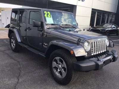 2018 Jeep Wrangler JK Unlimited 4X4 Sahara 4DR SUV