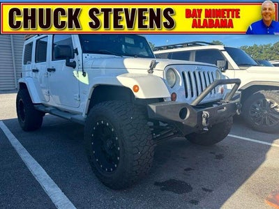 2013 Jeep Wrangler Unlimited 4X4 Sahara 4DR SUV