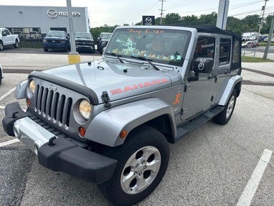2013 Jeep Wrangler Unlimited 4X4 Sahara 4DR SUV