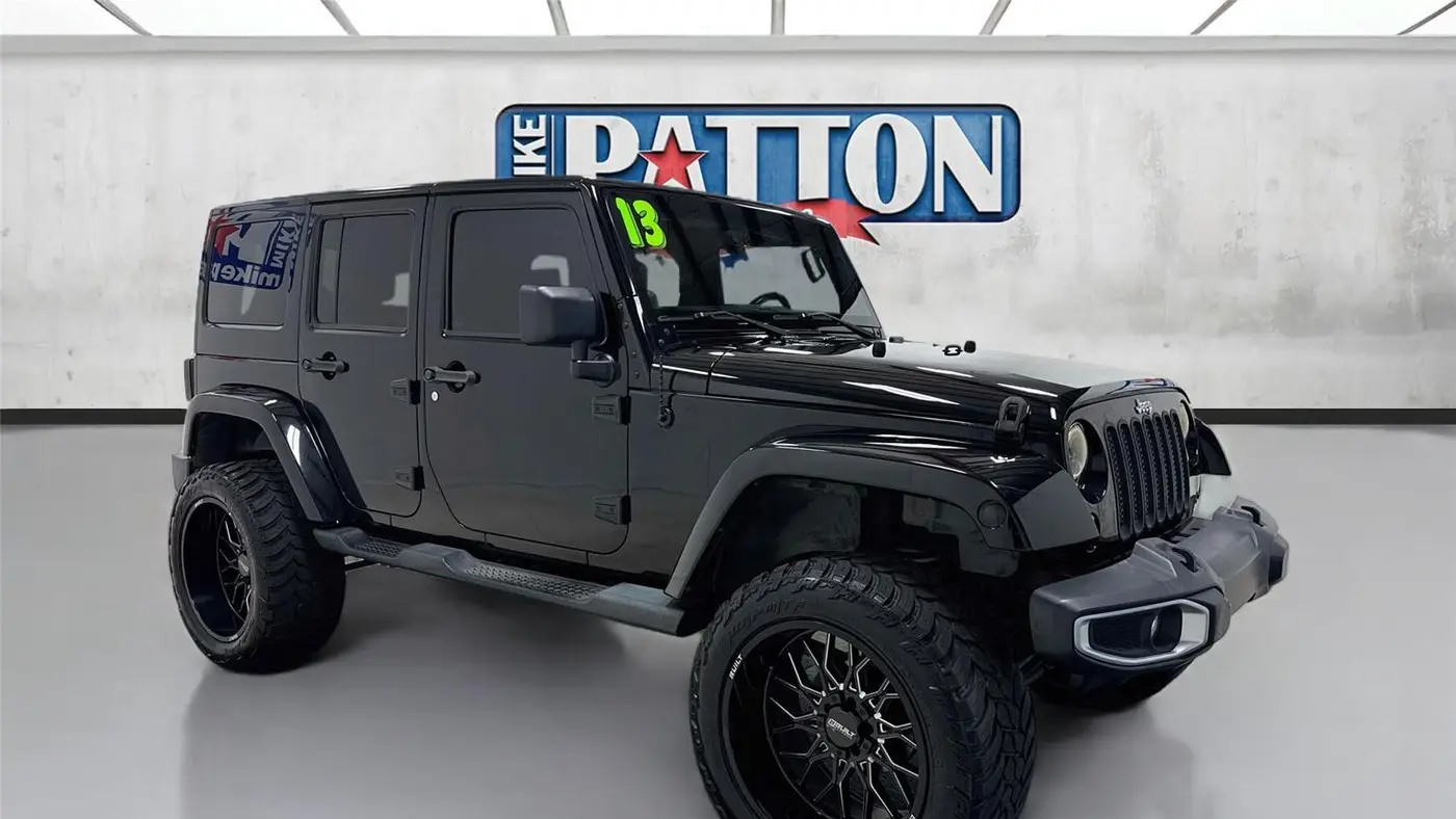 Preowned 2013 Jeep Wrangler Unlimited Sahara for Sale