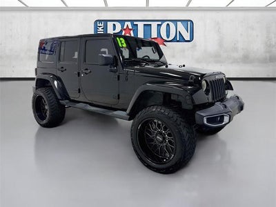 Photo of a 2013 Jeep Wrangler Unlimited 4X4 Sahara 4DR SUV for sale