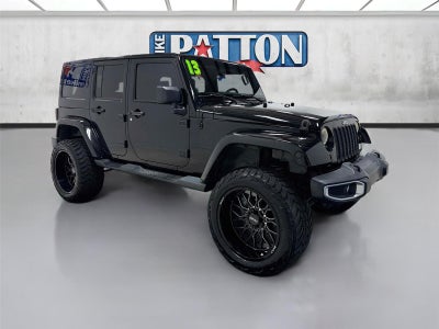 Photo of a 2013 Jeep Wrangler Unlimited 4X4 Sahara 4DR SUV for sale