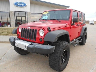 2014 Jeep Wrangler Unlimited 4X4 Sahara 4DR SUV