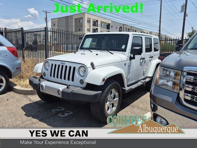 Photo of a 2014 Jeep Wrangler Unlimited 4X4 Sahara 4DR SUV for sale