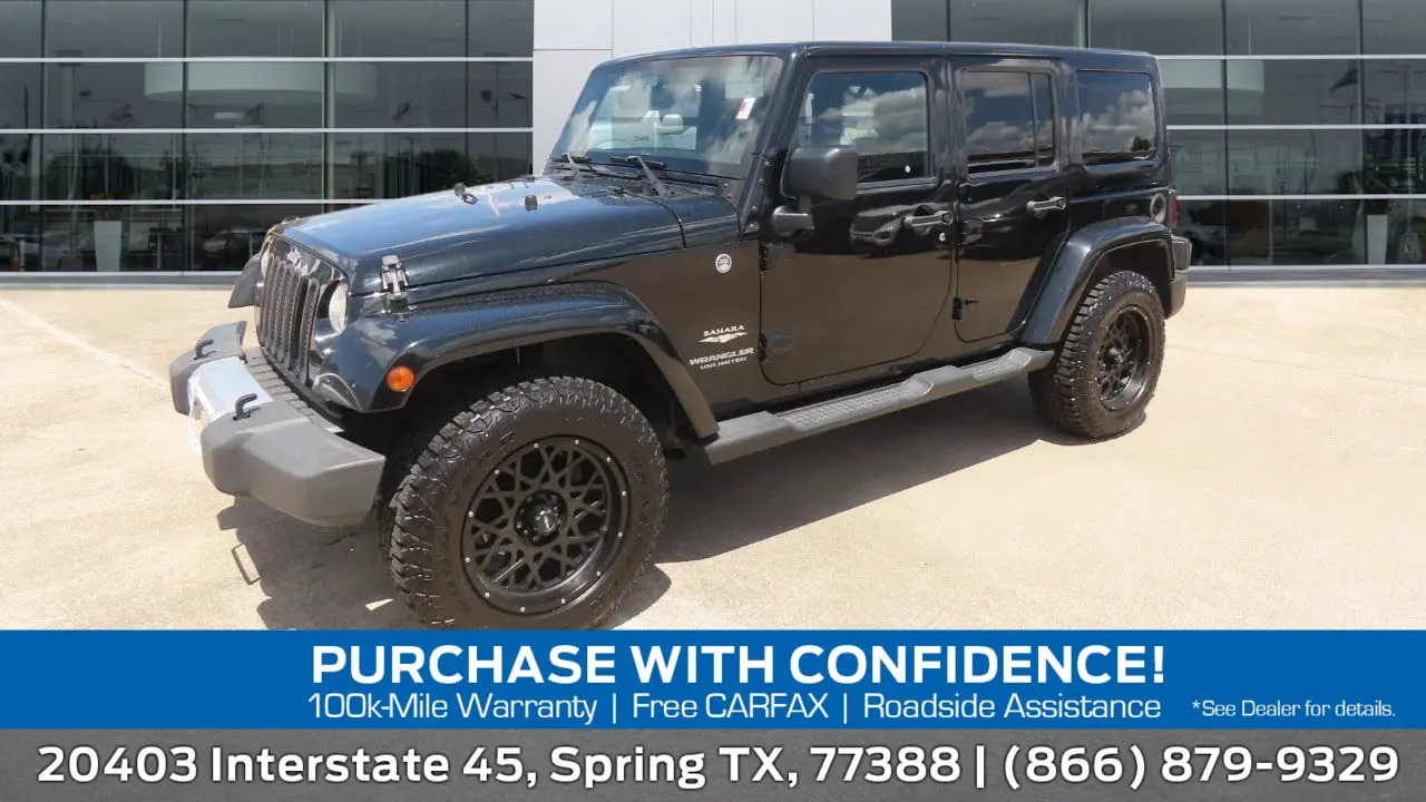 Preowned 2015 Jeep Wrangler Unlimited Sahara for Sale