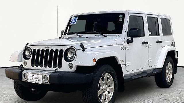 Preowned 2015 Jeep Wrangler Unlimited Sahara for Sale