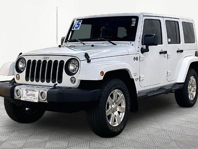 Photo of a 2015 Jeep Wrangler Unlimited 4X4 Sahara 4DR SUV for sale