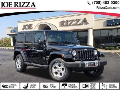 2015 Jeep Wrangler Unlimited 4X4 Sahara 4DR SUV