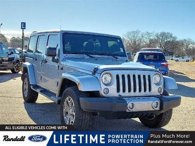 2018 Jeep Wrangler JK Unlimited 4X4 Sahara 4DR SUV