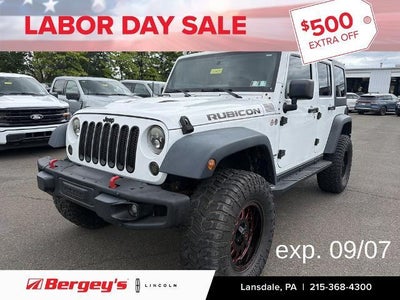 2015 Jeep Wrangler Unlimited 4X4 Rubicon 4DR SUV