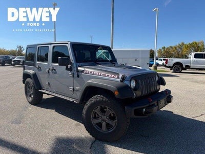 2017 Jeep Wrangler Unlimited 4X4 Rubicon 4DR SUV