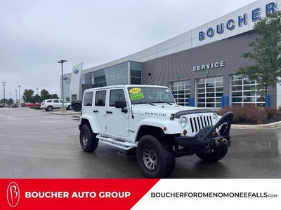2012 Jeep Wrangler Unlimited 4X4 Rubicon 4DR SUV