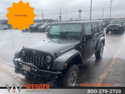 2014 Jeep Wrangler Unlimited 4X4 Rubicon 4DR SUV