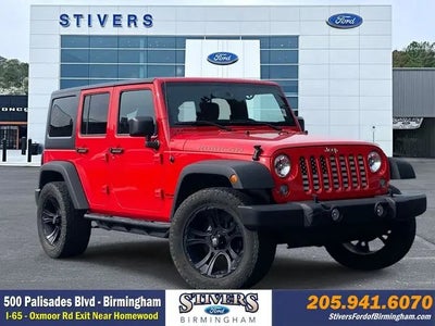 2015 Jeep Wrangler Unlimited 4X4 Rubicon 4DR SUV
