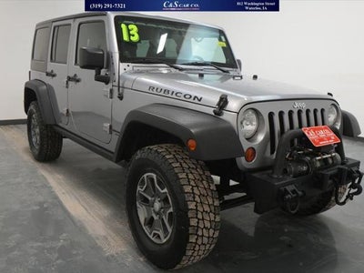 Photo of a 2013 Jeep Wrangler Unlimited 4X4 Rubicon 4DR SUV for sale