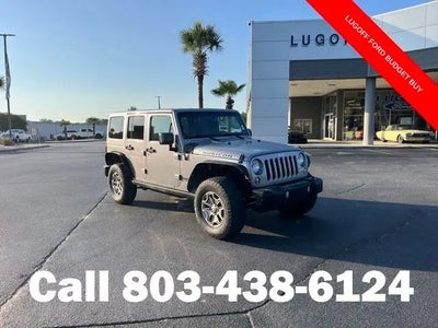 2015 Jeep Wrangler Unlimited 4X4 Rubicon 4DR SUV