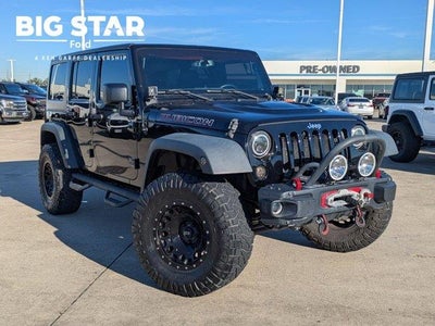 2016 Jeep Wrangler Unlimited 4X4 Rubicon 4DR SUV