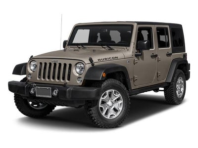 2017 Jeep Wrangler Unlimited 4X4 Rubicon 4DR SUV