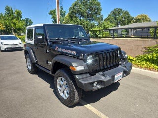 2021 Jeep Wrangler with Black Clearcoat Exterior