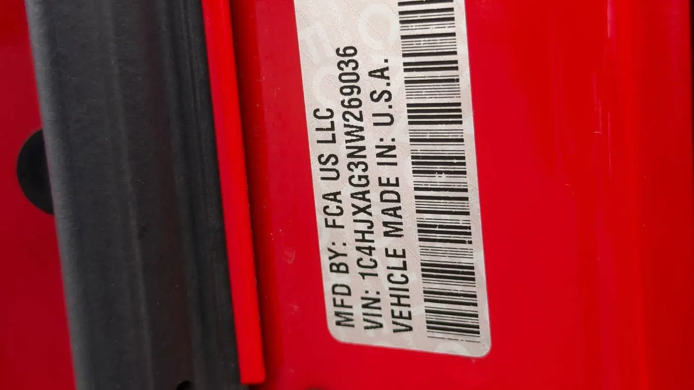 2022 Jeep Wrangler Sport