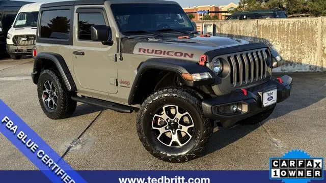 Preowned 2021 Jeep Wrangler Rubicon for Sale