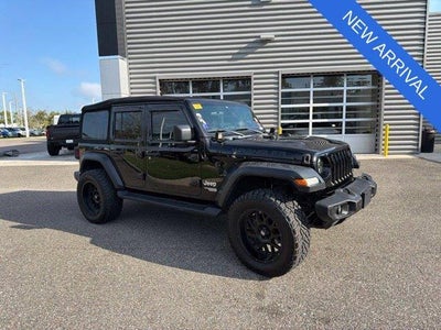 2018 Jeep Wrangler Unlimited 4X4 Sport 4DR SUV (midyear Release)