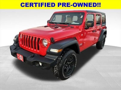 2018 Jeep Wrangler Unlimited 4X4 Sport 4DR SUV (midyear Release)