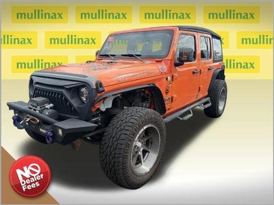 2018 Jeep Wrangler Unlimited 4X4 Sport 4DR SUV (midyear Release)