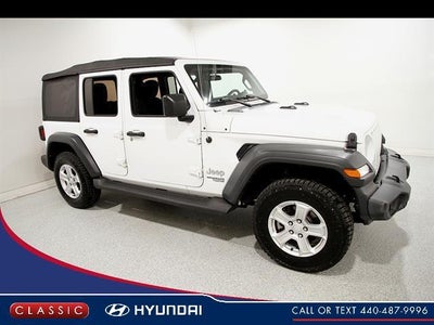 Photo of a 2018 Jeep Wrangler Unlimited 4X4 Sport 4DR SUV (midyear Release) for sale