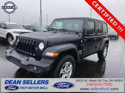 2019 Jeep Wrangler Unlimited 4X4 Sport 4DR SUV