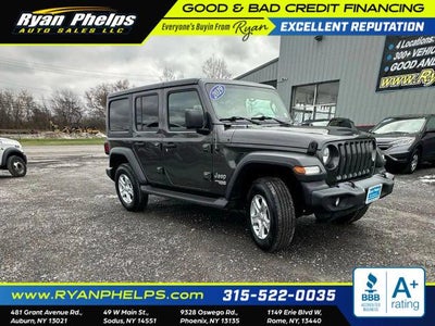 Photo of a 2019 Jeep Wrangler Unlimited 4X4 Sport 4DR SUV for sale