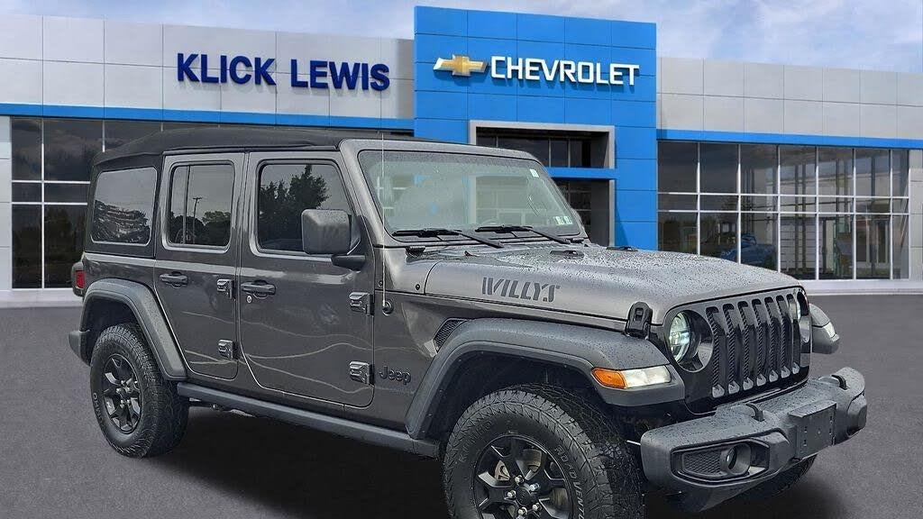Preowned 2020 Jeep Wrangler Unlimited Willys Sport for Sale