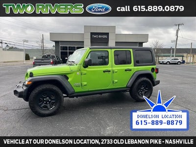 2018 Jeep Wrangler Unlimited 4X4 Sport 4DR SUV (midyear Release)